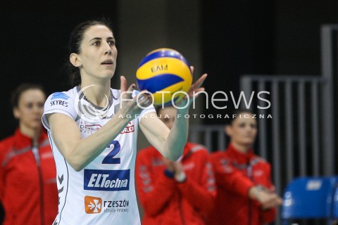  30.01.2016 RZESZOW<br />SIATKOWKA ORLEN LIGA 2015/2016 WOMEN VOLLEYBALL POLAND POLISH ORLENLIGA LEAGUE SEASON 2015/2016 <br />MECZ DEVELOPRES SKYRES RZESZOW - LEGIONOVIA LEGIONOWO <br />N/Z ANA OTASEVIC SYLWETKA <br /> 