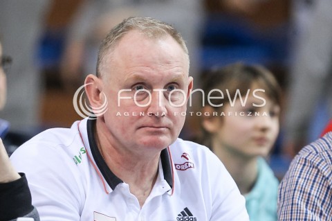  30.01.2016 RZESZOW<br />SIATKOWKA ORLEN LIGA 2015/2016 WOMEN VOLLEYBALL POLAND POLISH ORLENLIGA LEAGUE SEASON 2015/2016 <br />MECZ DEVELOPRES SKYRES RZESZOW - LEGIONOVIA LEGIONOWO <br />N/Z JACEK NAWROCKI - TRENER REPREREZENTACJI KOBIET OGLADA MECZ<br /> 