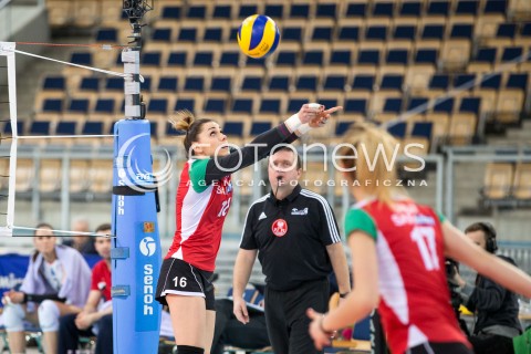  31.01.2016 LODZ SIATKOWKA ORLEN LIGA SEZON 2015/2016 WOMEN VOLLEYBALL POLISH SEASON BEEF MASTER BUDOWLANI LODZ - PTPS PILA <br />
N/Z DOROTA WILK<br />
 