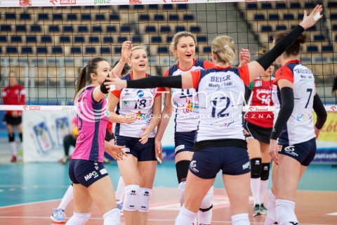  31.01.2016 LODZ SIATKOWKA ORLEN LIGA SEZON 2015/2016 WOMEN VOLLEYBALL POLISH SEASON BEEF MASTER BUDOWLANI LODZ - PTPS PILA <br />
N/Z RADOSC EMOCJE WYGRANA<br />
 