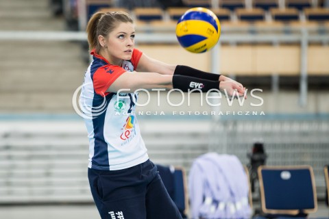  31.01.2016 LODZ SIATKOWKA ORLEN LIGA SEZON 2015/2016 WOMEN VOLLEYBALL POLISH SEASON BEEF MASTER BUDOWLANI LODZ - PTPS PILA <br />
N/Z MARTYNA GRAJBER SYLWETKA<br />
 