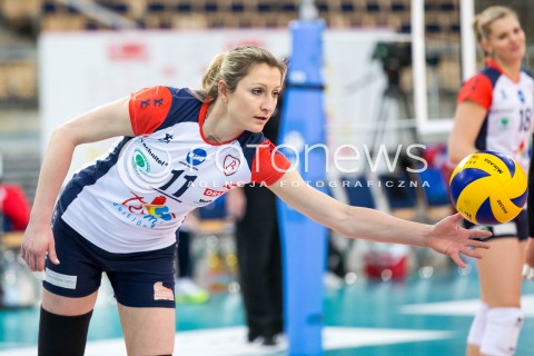  31.01.2016 LODZ SIATKOWKA ORLEN LIGA SEZON 2015/2016 WOMEN VOLLEYBALL POLISH SEASON BEEF MASTER BUDOWLANI LODZ - PTPS PILA <br />
N/Z SYLWIA PYCIA SYLWETKA<br />
 