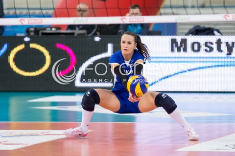  31.01.2016 LODZ SIATKOWKA ORLEN LIGA SEZON 2015/2016 WOMEN VOLLEYBALL POLISH SEASON BEEF MASTER BUDOWLANI LODZ - PTPS PILA <br />
N/Z VOLHA PAULIUKOUSKAYA SYLWETKA<br />
 