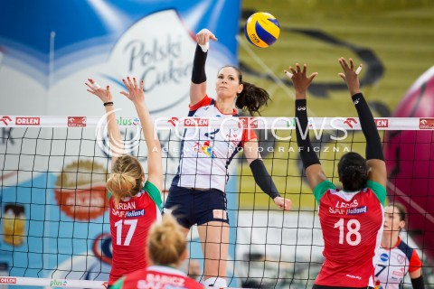  31.01.2016 LODZ SIATKOWKA ORLEN LIGA SEZON 2015/2016 WOMEN VOLLEYBALL POLISH SEASON BEEF MASTER BUDOWLANI LODZ - PTPS PILA <br />
N/Z GABRIELA POLANSKA<br />
 