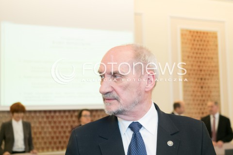  01.02.2016 WARSZAWA<br /> POSIEDZENIE RADY MINISTROW <br /> N/Z ANTONI MACIEREWICZ<br />  