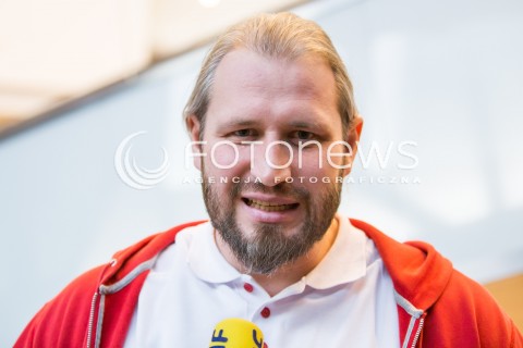 04.02.2016 LODZ <br />MITING LEKKOATLETYCZNY PEDROS CUP 2016 W ATLAS ARENIE<br />KONFERENCJA PRASOWA<br />N/Z TOMASZ MAJEWSKI SYLWETKA<br /> 