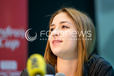  04.02.2016 LODZ <br />MITING LEKKOATLETYCZNY PEDROS CUP 2016 W ATLAS ARENIE<br />KONFERENCJA PRASOWA<br />N/Z EWA SWOBODA SYLWETKA<br /> 