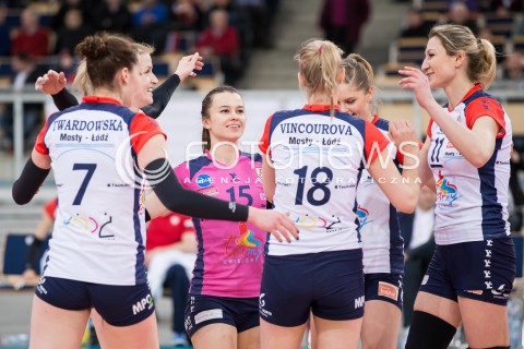  08.02.2016 LODZ SIATKOWKA ORLEN LIGA SEZON 2015/2016 WOMEN VOLLEYBALL POLISH SEASON BEEF MASTER BUDOWLANI LODZ - DEVELOPRES SKYRES RZESZOW<br />
N/Z RADOSC EMOCJE<br />
 