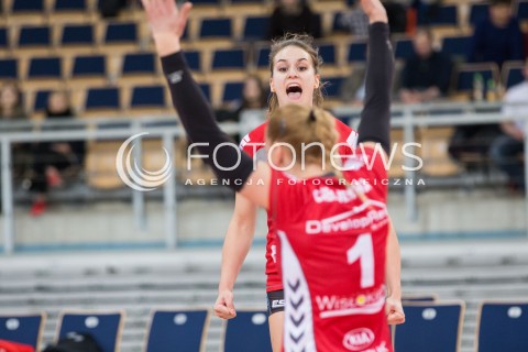  08.02.2016 LODZ SIATKOWKA ORLEN LIGA SEZON 2015/2016 WOMEN VOLLEYBALL POLISH SEASON BEEF MASTER BUDOWLANI LODZ - DEVELOPRES SKYRES RZESZOW<br />
N/Z EWA SLIWINSKA RADOSC EMOCJE<br />
 