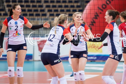  08.02.2016 LODZ SIATKOWKA ORLEN LIGA SEZON 2015/2016 WOMEN VOLLEYBALL POLISH SEASON BEEF MASTER BUDOWLANI LODZ - DEVELOPRES SKYRES RZESZOW<br />
N/Z RADOSC EMOCJE<br />
 