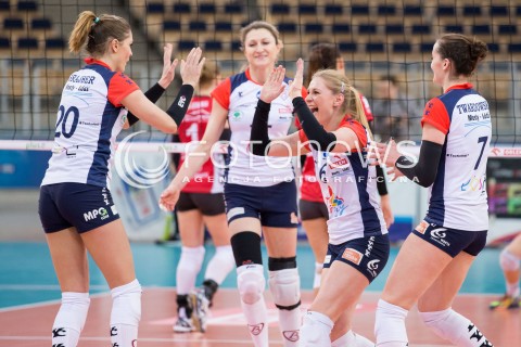  08.02.2016 LODZ SIATKOWKA ORLEN LIGA SEZON 2015/2016 WOMEN VOLLEYBALL POLISH SEASON BEEF MASTER BUDOWLANI LODZ - DEVELOPRES SKYRES RZESZOW<br />
N/Z RADOSC EMOCJE<br />
 