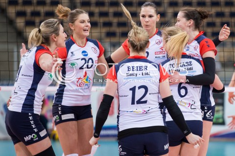  08.02.2016 LODZ SIATKOWKA ORLEN LIGA SEZON 2015/2016 WOMEN VOLLEYBALL POLISH SEASON BEEF MASTER BUDOWLANI LODZ - DEVELOPRES SKYRES RZESZOW<br />
N/Z RADOSC EMOCJE<br />
 