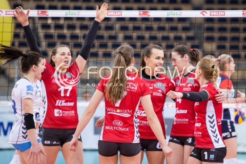  08.02.2016 LODZ SIATKOWKA ORLEN LIGA SEZON 2015/2016 WOMEN VOLLEYBALL POLISH SEASON BEEF MASTER BUDOWLANI LODZ - DEVELOPRES SKYRES RZESZOW<br />
N/Z RADOSC EMOCJE<br />
 