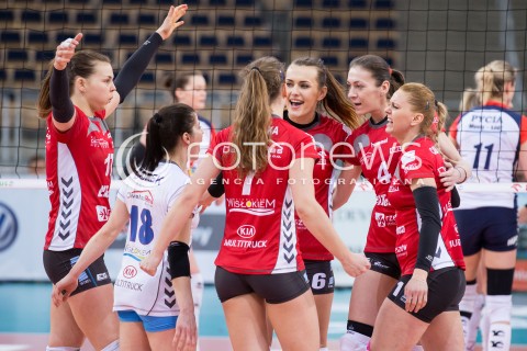  08.02.2016 LODZ SIATKOWKA ORLEN LIGA SEZON 2015/2016 WOMEN VOLLEYBALL POLISH SEASON BEEF MASTER BUDOWLANI LODZ - DEVELOPRES SKYRES RZESZOW<br />
N/Z RADOSC EMOCJE<br />
 