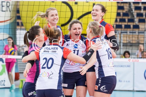  08.02.2016 LODZ SIATKOWKA ORLEN LIGA SEZON 2015/2016 WOMEN VOLLEYBALL POLISH SEASON BEEF MASTER BUDOWLANI LODZ - DEVELOPRES SKYRES RZESZOW<br />
N/Z RADOSC EMOCJE<br />
 