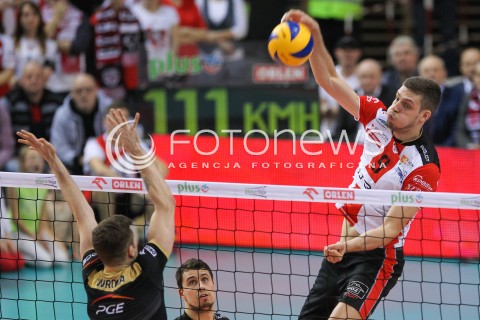  10.02.2016 RZESZOW<br />SIATKOWKA PLUSLIGA 2015/2016 MEN VOLLEYBALL POLAND POLISH PLUS LIGA LEAGUE SEASON 2015/2016<br />MECZ ASSECO RESOVIA RZESZOW - PGE SKRA BELCHATOW <br />N/Z DMYTRO PASHYTSKYY ( PASZYCKI ) <br /> 