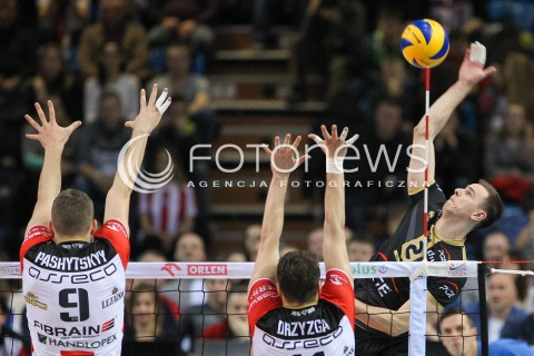  10.02.2016 RZESZOW<br />SIATKOWKA PLUSLIGA 2015/2016 MEN VOLLEYBALL POLAND POLISH PLUS LIGA LEAGUE SEASON 2015/2016<br />MECZ ASSECO RESOVIA RZESZOW - PGE SKRA BELCHATOW <br />N/Z MARIUSZ WLAZLY <br /> 