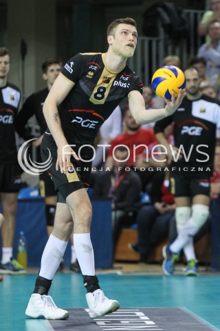  10.02.2016 RZESZOW<br />SIATKOWKA PLUSLIGA 2015/2016 MEN VOLLEYBALL POLAND POLISH PLUS LIGA LEAGUE SEASON 2015/2016<br />MECZ ASSECO RESOVIA RZESZOW - PGE SKRA BELCHATOW <br />N/Z ANDRZEJ WRONA SYLWETKA <br /> 