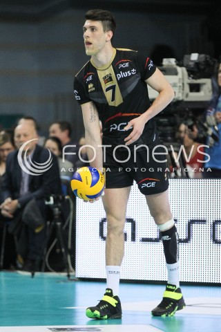  10.02.2016 RZESZOW<br />SIATKOWKA PLUSLIGA 2015/2016 MEN VOLLEYBALL POLAND POLISH PLUS LIGA LEAGUE SEASON 2015/2016<br />MECZ ASSECO RESOVIA RZESZOW - PGE SKRA BELCHATOW <br />N/Z FACUNDO CONTE SYLWETKA <br /> 