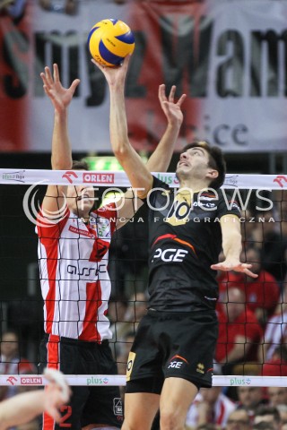  10.02.2016 RZESZOW<br />SIATKOWKA PLUSLIGA 2015/2016 MEN VOLLEYBALL POLAND POLISH PLUS LIGA LEAGUE SEASON 2015/2016<br />MECZ ASSECO RESOVIA RZESZOW - PGE SKRA BELCHATOW <br />N/Z NICOLAS URIARTE <br /> 