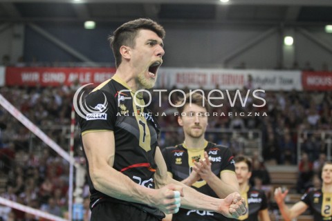  10.02.2016 RZESZOW<br />SIATKOWKA PLUSLIGA 2015/2016 MEN VOLLEYBALL POLAND POLISH PLUS LIGA LEAGUE SEASON 2015/2016<br />MECZ ASSECO RESOVIA RZESZOW - PGE SKRA BELCHATOW <br />N/Z FACUNDO CONTE RADOSC EMOCJE ZWYCIESTWO WYGRANA<br /> 