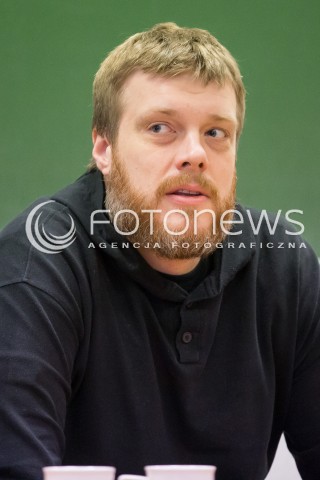  13.02.2016 LODZ<br />WIZYTA LIDERA PARTII RAZEM ADRIANA ZANBERGA W LODZKIEJ AKADEMI HUMANISTYCZNO EKONOMICZNEJ<br />N/Z ADRIAN ZANBERG<br /> 