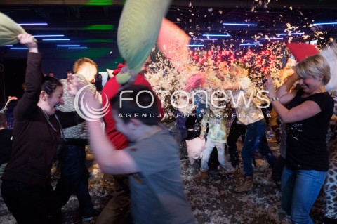  13.02.2016 WARSZAWA<br /> WIELKA WARSZAWSKA BITWA NA PODUSZKI <br />N/Z UCZESTNICY DZIECI<br />  