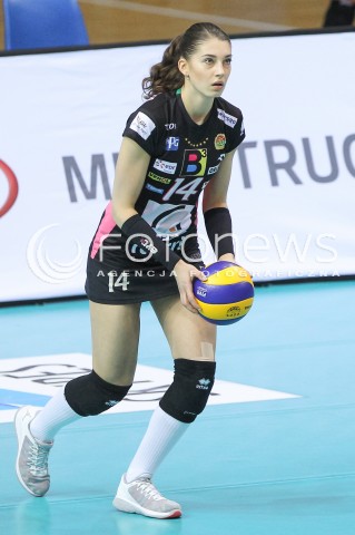  13.02.2016 RZESZOW <br />SIATKOWKA ORLEN LIGA 2015/2016 <br />WOMEN VOLLEYBALL POLAND POLISH ORLENLIGA LEAGUE SEASON 2015/2016 <br />MECZ DEVELOPRES SKYRES RZESZOW - BKS ALUPROF PROFI CREDIT BIELSKO - BIALA<br />N/Z NIKOLA RADOSOVA SYLWETKA <br /> 