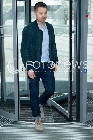  15.02.2016 WARSZAWA<br />PREZENTACJA RAMOWKI WIOSENNEJ TVP<br />N/Z MACIEJ ZAKOSCIELNY<br /> 