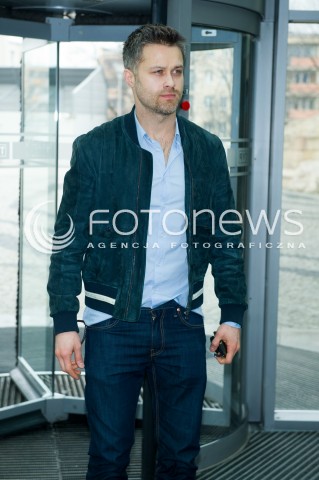  15.02.2016 WARSZAWA<br />PREZENTACJA RAMOWKI WIOSENNEJ TVP<br />N/Z MACIEJ ZAKOSCIELNY<br /> 