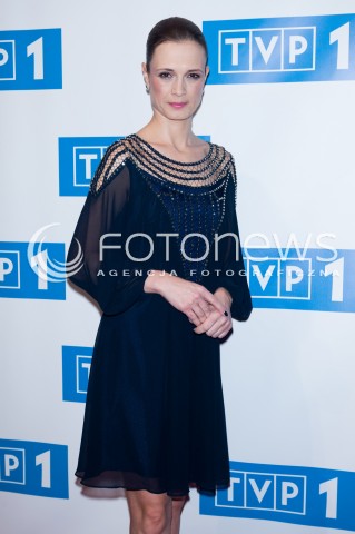 15.02.2016 WARSZAWA<br />PREZENTACJA RAMOWKI WIOSENNEJ TVP<br />N/Z PAULINA CHYLEWSKA<br /> 