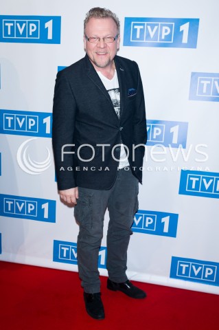  15.02.2016 WARSZAWA<br />PREZENTACJA RAMOWKI WIOSENNEJ TVP<br />N/Z JACEK LENARTOWICZ <br /> 