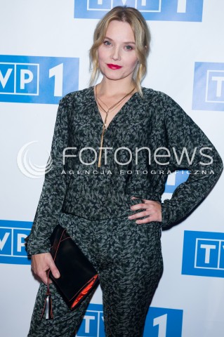  15.02.2016 WARSZAWA<br />PREZENTACJA RAMOWKI WIOSENNEJ TVP<br />N/Z ROMA GASIOROWSKA - ZURAWSKA<br /> 