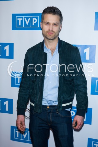  15.02.2016 WARSZAWA<br />PREZENTACJA RAMOWKI WIOSENNEJ TVP<br />N/Z MACIEJ ZAKOSCIELNY<br /> 