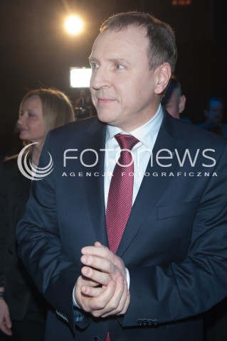  15.02.2016 WARSZAWA<br />PREZENTACJA RAMOWKI WIOSENNEJ TVP<br />N/Z PREZES TVP JACEK KURSKI<br /> 