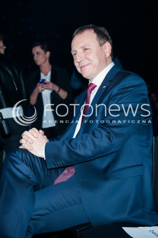  15.02.2016 WARSZAWA<br />PREZENTACJA RAMOWKI WIOSENNEJ TVP<br />N/Z PREZES TVP JACEK KURSKI<br /> 