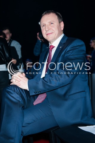  15.02.2016 WARSZAWA<br />PREZENTACJA RAMOWKI WIOSENNEJ TVP<br />N/Z PREZES TVP JACEK KURSKI<br /> 