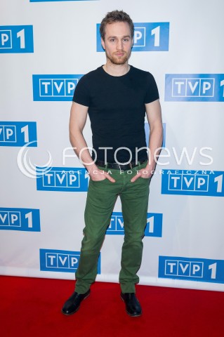  15.02.2016 WARSZAWA<br />PREZENTACJA RAMOWKI WIOSENNEJ TVP<br />N/Z MATEUSZ JANICKI<br /> 