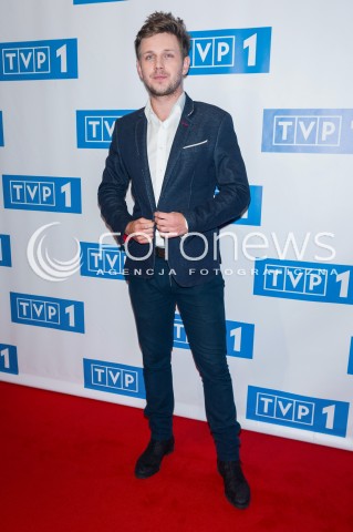  15.02.2016 WARSZAWA<br />PREZENTACJA RAMOWKI WIOSENNEJ TVP<br />N/Z ANTONI ANTEK KROLIKOWSKI<br /> 