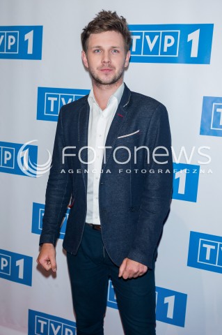  15.02.2016 WARSZAWA<br />PREZENTACJA RAMOWKI WIOSENNEJ TVP<br />N/Z ANTONI ANTEK KROLIKOWSKI<br /> 