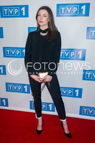  15.02.2016 WARSZAWA<br />PREZENTACJA RAMOWKI WIOSENNEJ TVP<br />N/Z KAROLINA GORCZYCA<br /> 