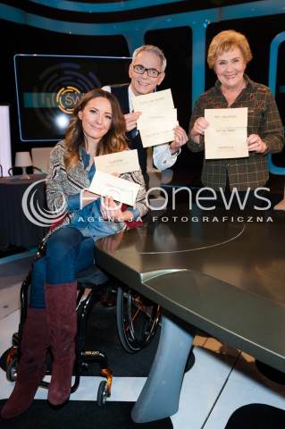  16.02.2016 WARSZAWA<br />PROGRAM SWIAT SIE KRECI <br />N/Z TERESA LIPOWSKA ROBERT JANOWSKI MONIKA KUSZYNSKA<br /> 