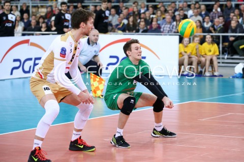  17.02.2016 LODZ POLAND<br />
SIATKOWKA LIGA MISTRZOW MEN CEV VOLLEYBALL CHAMPIONS LEAGUE 2015/2016<br />
MATCH PGE SKRA BELCHATOW - ZIRAAT BANKASI ANKARA<br />
N/Z KACPER PIECHOCKI <br />
 