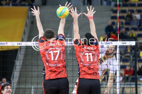  17.02.2016 LODZ POLAND<br />
SIATKOWKA LIGA MISTRZOW MEN CEV VOLLEYBALL CHAMPIONS LEAGUE 2015/2016<br />
MATCH PGE SKRA BELCHATOW - ZIRAAT BANKASI ANKARA<br />
N/Z ISRAEL CALDERON RODRIGUEZ<br />
 