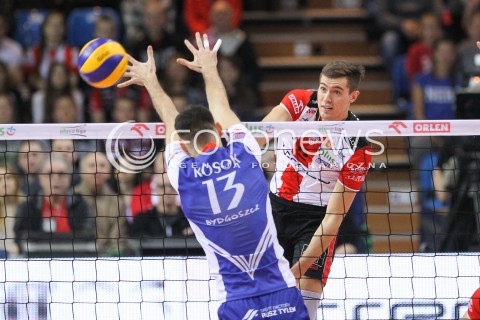  20.02.2016 RZESZOW <br />SIATKOWKA PLUS LIGA 2015/2016 MEN VOLLEYBALL POLAND POLISH PLUSLIGA LEAGUE SEASON 2015/2016 <br />MECZ ASSECO RESOVIA RZESZOW - LUCZNICZKA BYDGOSZCZ <br />N/Z THOMAS JAESCHKE <br /> 