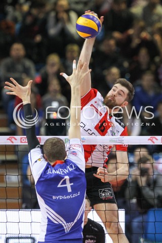  20.02.2016 RZESZOW <br />SIATKOWKA PLUS LIGA 2015/2016 MEN VOLLEYBALL POLAND POLISH PLUSLIGA LEAGUE SEASON 2015/2016 <br />MECZ ASSECO RESOVIA RZESZOW - LUCZNICZKA BYDGOSZCZ <br />N/Z DAWID DRYJA <br /> 