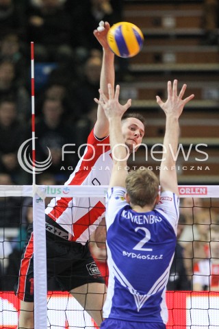  20.02.2016 RZESZOW <br />SIATKOWKA PLUS LIGA 2015/2016 MEN VOLLEYBALL POLAND POLISH PLUSLIGA LEAGUE SEASON 2015/2016 <br />MECZ ASSECO RESOVIA RZESZOW - LUCZNICZKA BYDGOSZCZ <br />N/Z BARTOSZ KUREK <br /> 