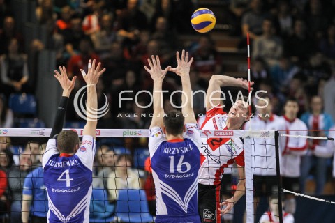  20.02.2016 RZESZOW <br />SIATKOWKA PLUS LIGA 2015/2016 MEN VOLLEYBALL POLAND POLISH PLUSLIGA LEAGUE SEASON 2015/2016 <br />MECZ ASSECO RESOVIA RZESZOW - LUCZNICZKA BYDGOSZCZ <br />N/Z THOMAS JAESCHKE <br /> 