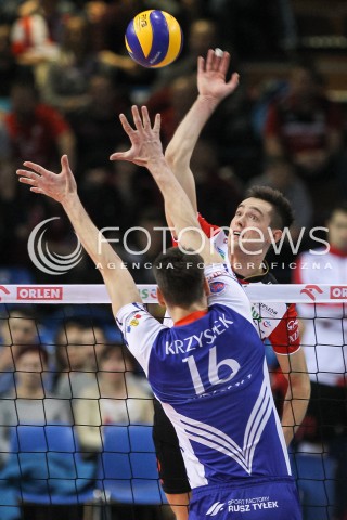  20.02.2016 RZESZOW <br />SIATKOWKA PLUS LIGA 2015/2016 MEN VOLLEYBALL POLAND POLISH PLUSLIGA LEAGUE SEASON 2015/2016 <br />MECZ ASSECO RESOVIA RZESZOW - LUCZNICZKA BYDGOSZCZ <br />N/Z THOMAS JAESCHKE <br /> 