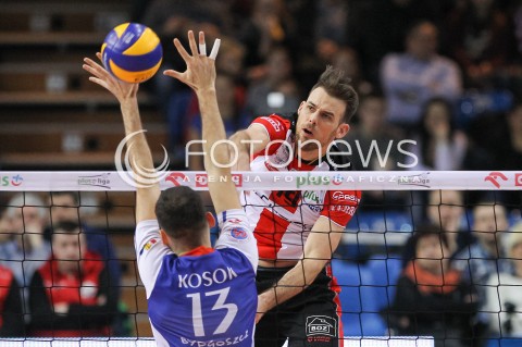  20.02.2016 RZESZOW <br />SIATKOWKA PLUS LIGA 2015/2016 MEN VOLLEYBALL POLAND POLISH PLUSLIGA LEAGUE SEASON 2015/2016 <br />MECZ ASSECO RESOVIA RZESZOW - LUCZNICZKA BYDGOSZCZ <br />N/Z RUSSELL HOLMES <br /> 